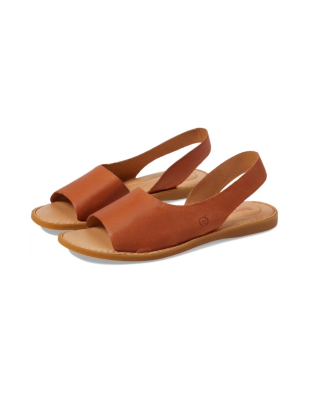 Born Inlet Women’s Slingback Leather Sandals - Tan 9